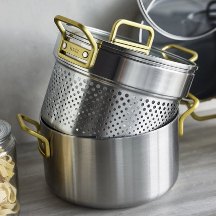 Greenpan Tucci Topfset 3-ply 11-teilig - Edelstahl