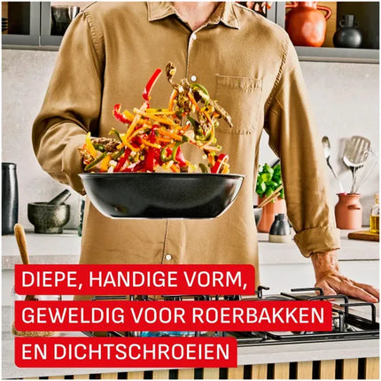 Tefal Excellence Keramik-Wok 28 cm