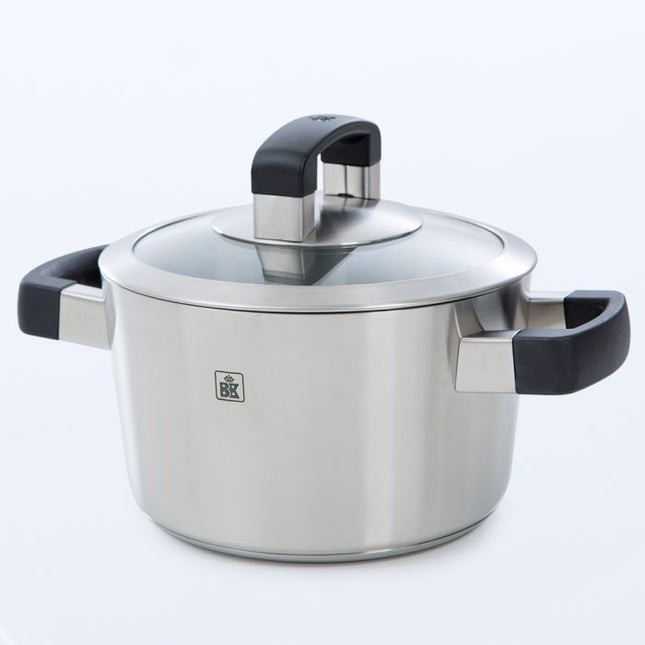 BK Conical Cool Topfset - 4-teilig - mit Glasdeckeln