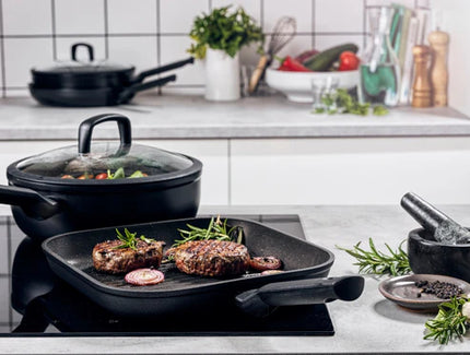 BK Easy Induction Keramik-Grillpfanne 26x26cm