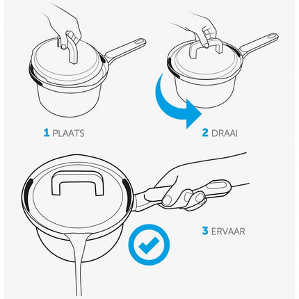 BK Flow Cool Kochtopf-Set 4-teilig + Bratpfanne 24 & 28 cm