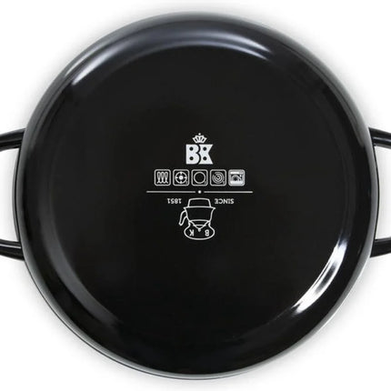 BK Fortalit Braadpan 24 cm - zwart bodem