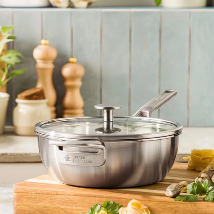 BK Maestro Triply Edelstahl Sauteuse - Pfanne 24 cm