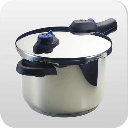BK Schnellkochtopf Edelstahl glänzend 22cm - 6L