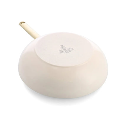 BK Sublime Wokpfanne Cremeweiß 28 cm