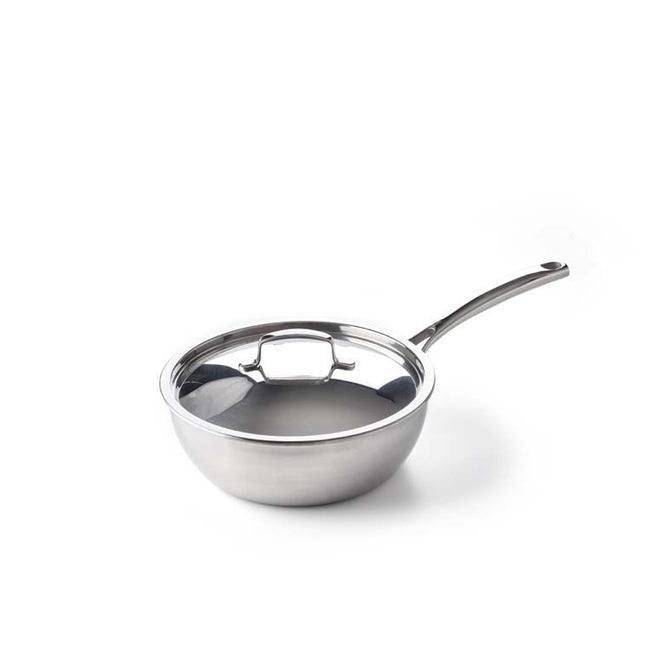 BK Superior Triply Stielkasserolle 24 cm mit Deckel