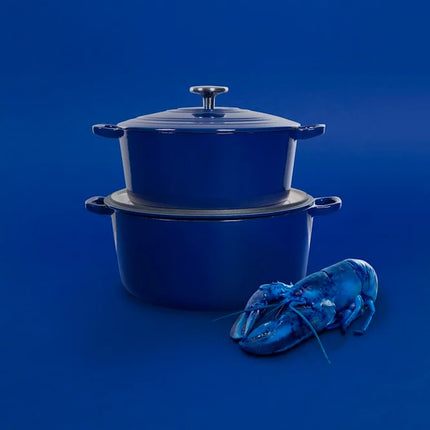 BK Bourgogne Bräter Gusseisen - Royal Blue