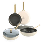 BK Sublime Keramisches Pfannenset Creme 4-teilig