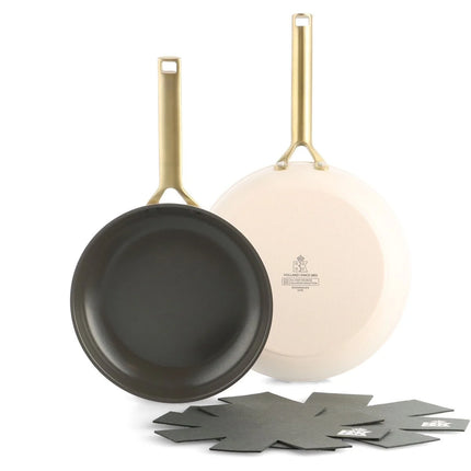 BK Sublime Pfannenset Crème 3-teilig