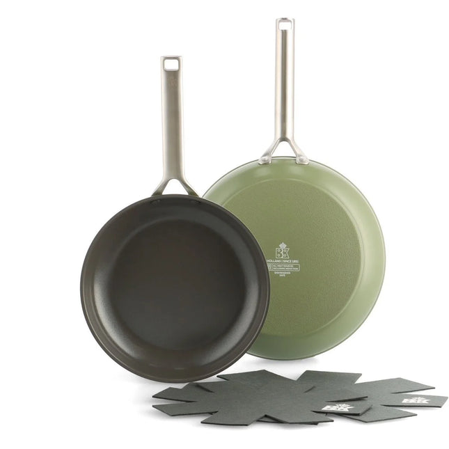 BK Sublime Koekenpannenset Olive Green -3-delig