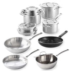 BK Twist pannenset 9-delig - complete set met pannen en deksels