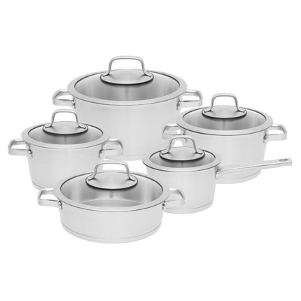 BergHOFF Essentials Line Kochtopfset 5-teilig Edelstahl