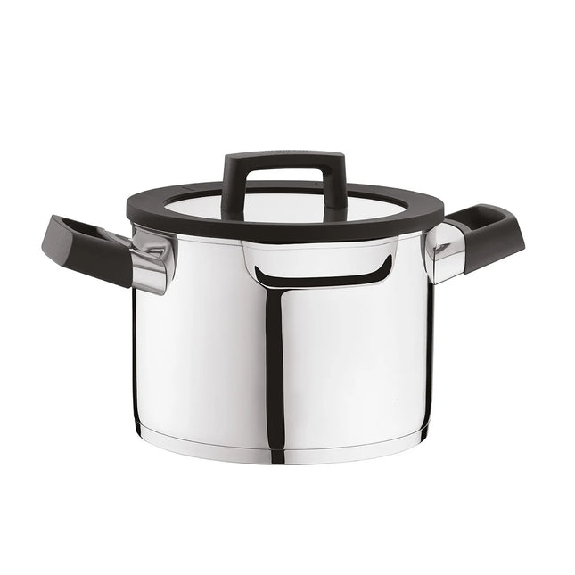 BergHOFF Essentials Uqonic Kochgeschirr-Set mit Abzug – 7-teilig