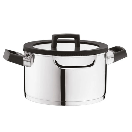 BergHOFF Essentials Uqonic Kochgeschirr-Set mit Abzug – 7-teilig