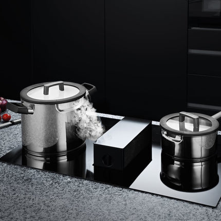 BergHOFF Essentials Uqonic Kochgeschirr-Set mit Abzug – 7-teilig