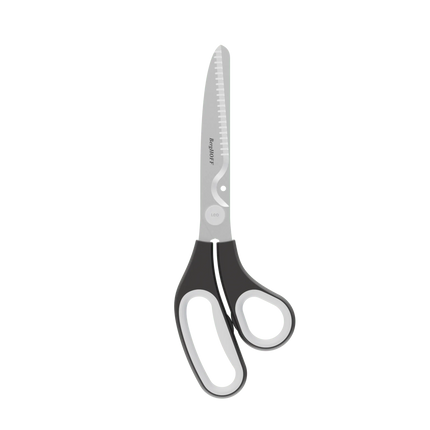 Leo Graphite Küchenschere mit Magnethülle 26 cm