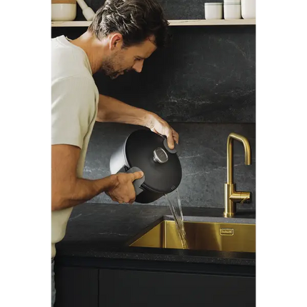 BergHOFF Leo Phantom Topf-Set - 4-teilig | Mit gratis Pfannenwender