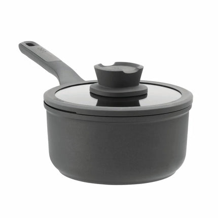 BergHOFF Leo Stone Pfannenset 13-teilig Downdraft + gratis Pfannenschutz