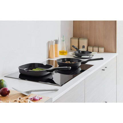 BergHOFF Leo Stone+ Topfset 5-teilig - PFAS-frei - Downdraft-Töpfe