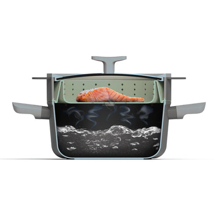 BergHOFF Balance Dämpfer & Sieb 24 cm