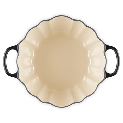 Le Creuset Bräter Kürbis Mattschwarz 24cm / 3,7L