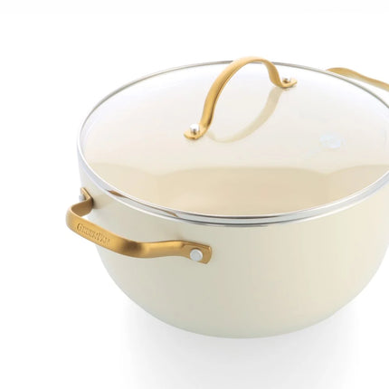 GreenPan Padova Pfannenset 10-teilig Cream White