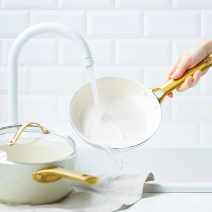 GreenPan Padova Pfannenset 10-teilig Cream White