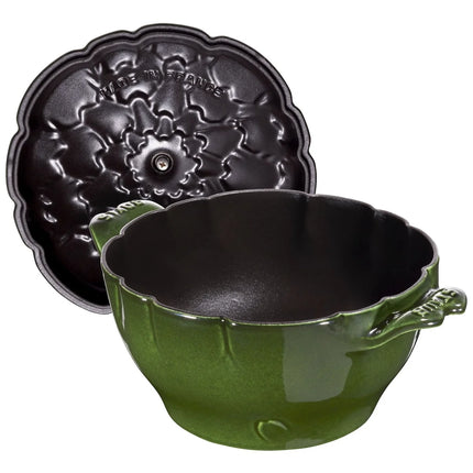 Staub Bräter Artischocke Basilikum 22 cm / 3 L