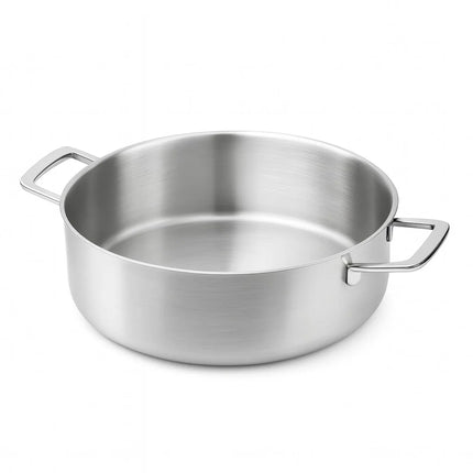 DUCQ Downdraft Triply Schmorpfanne Edelstahl 26cm