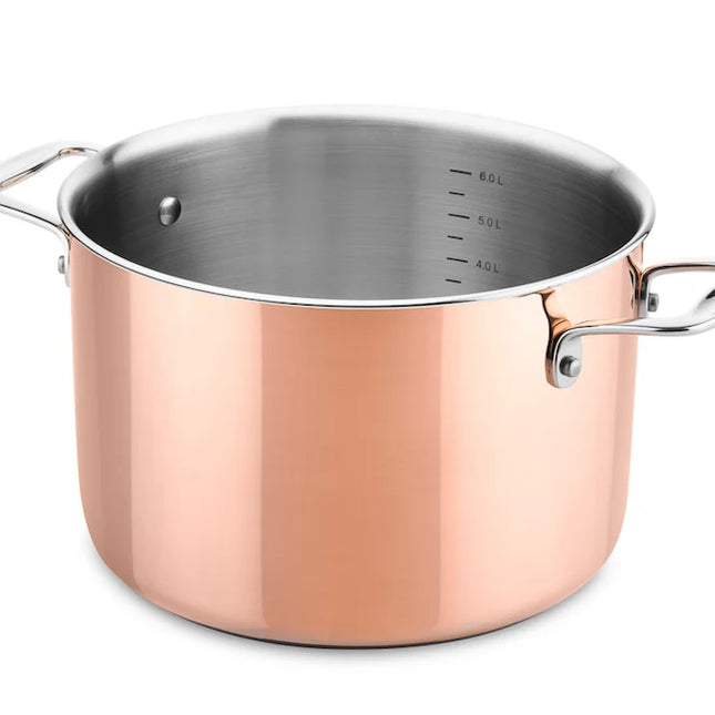 DUCQ Kupfer-Topfset - 5-teilig