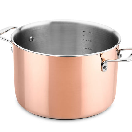 DUCQ Kupfer-Topfset - 6-teilig