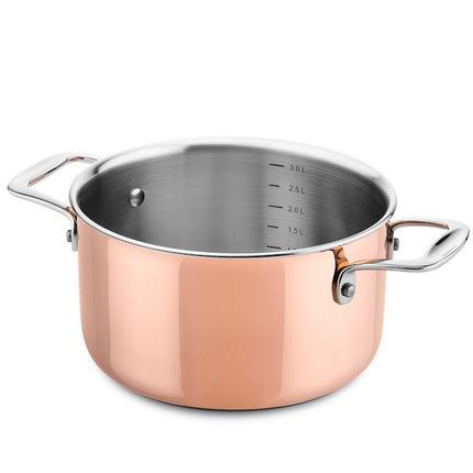 DUCQ Kupfer-Topfset - 6-teilig
