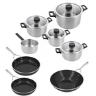 Demeyere Comfort 3 Topfset 12-teilig