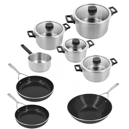 Demeyere Comfort 3 Topfset 12-teilig