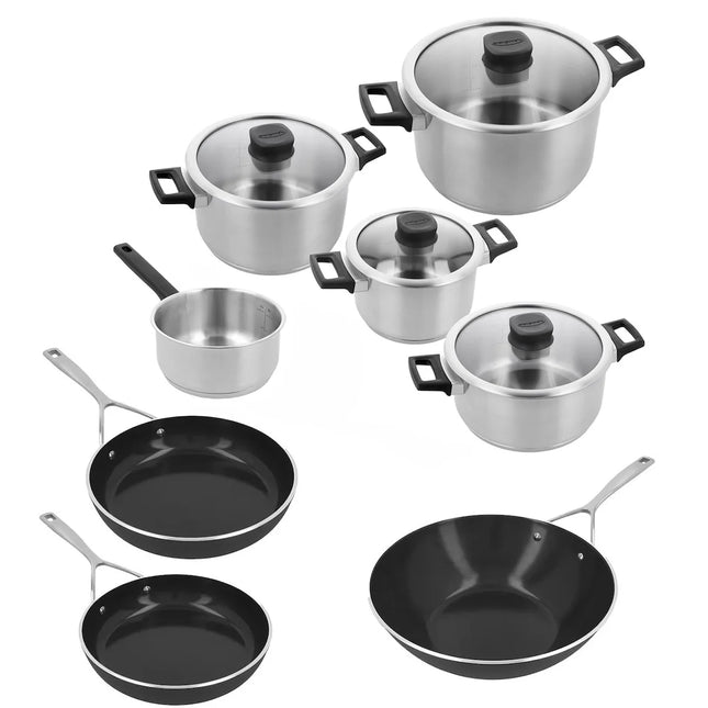 Demeyere Comfort 3 pannenset 12 delig