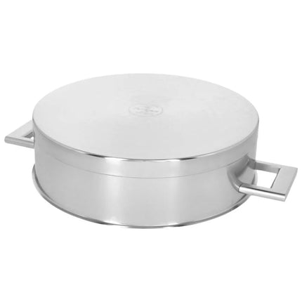 Demeyere John Pawson 7-Schicht-Kochtopf - doppelwandiger Deckel 28 cm
