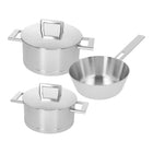 3 delig pannenset