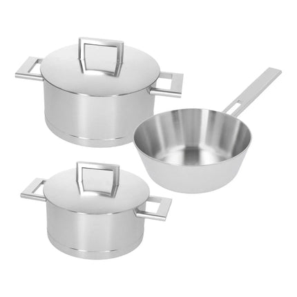 3 delig pannenset