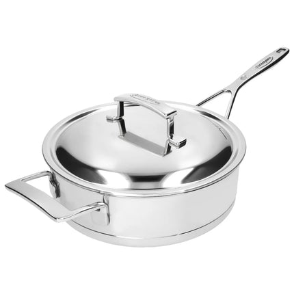 Demeyere Silver 7 Schwenkpfanne / Sautépfanne doppelwandiger Deckel