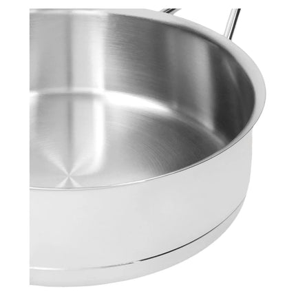 Demeyere Silver 7 Schwenkpfanne / Sautépfanne doppelwandiger Deckel