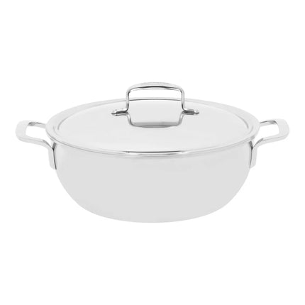 Demeyere Intense 5 Bratpfanne Schmorpfanne mit doppelwandigem Deckel