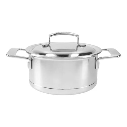 Demeyere Silver 7 Kochtopf mit doppelwandigem Deckel
