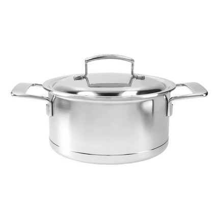 Demeyere Silver 7 Kochtopf mit doppelwandigem Deckel