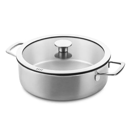 DUCQ Downdraft Topfset - 12-teilig - mit Glasdeckeln