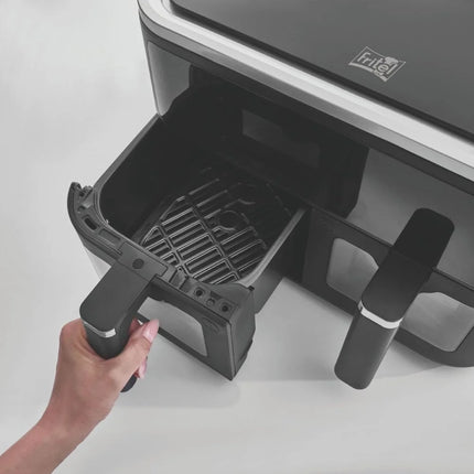 Fritel Airfryer Snacktastic 8480 DUO | 2x4,5L