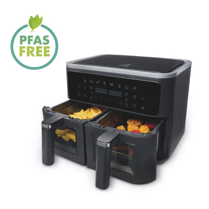 Fritel Airfryer Snacktastic 8480 DUO | 2x4,5L