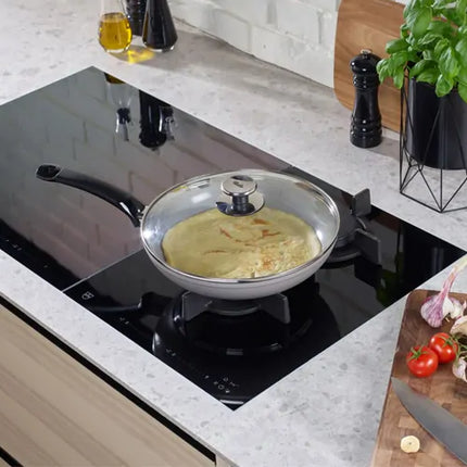 Fissler Ceratal Comfort Bratpfannen 24 + 28 cm – mit Deckeln
