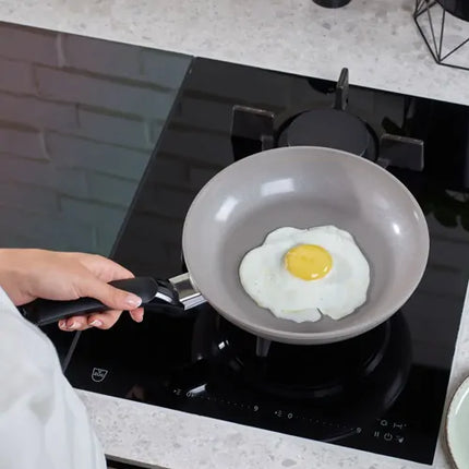 Fissler Ceratal Comfort Bratpfannen 24 + 28 cm – mit Deckeln