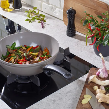 Fissler Ceratal Comfort wokpan 30cm koken