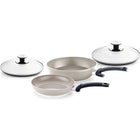 Fissler Ceratal Comfort Bratpfannen 24 + 28 cm – mit Deckeln